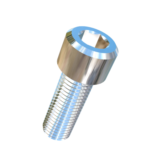 Titanium 1-1/8-7 X 3-1/8 inch UNC Socket Head Allied Titanium Machine Screw