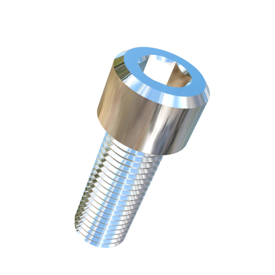 Titanium 1-3/8-6 X 3-1/2 inch UNC Socket Head Allied Titanium Machine Screw