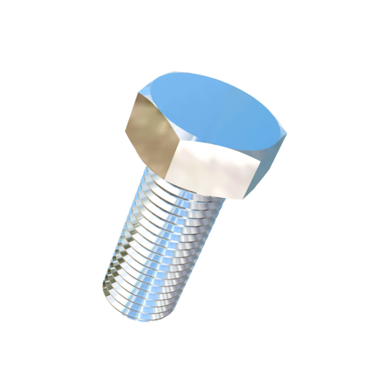 Titanium 1-3/8-6 X 3-1/4 inch UNC Allied Titanium Hex Head Bolt (No Dimple)