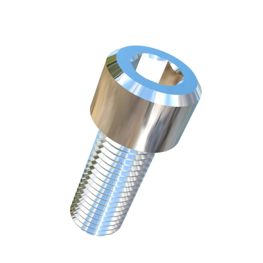 Titanium 1-3/8-6 X 3-1/4 inch UNC Socket Head Allied Titanium Machine Screw