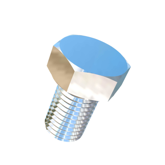 Titanium 1-8 X 1-5/8 inch UNC Allied Titanium Hex Head Bolt (No Dimple)