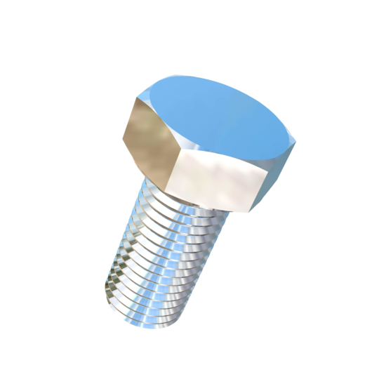 Titanium 1-8 X 2-1/8 inch UNC Allied Titanium Hex Head Bolt (No Dimple)