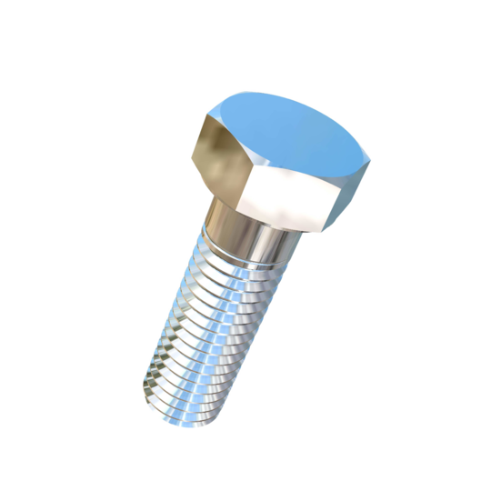 Titanium 1/2-13 X 1-5/8 inch UNC Allied Titanium Hex Head Bolt (No Dimple)
