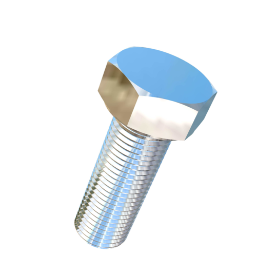 Titanium 1/2-20 X 1-3/8 inch UNF Allied Titanium Hex Head Bolt (No Dimple)