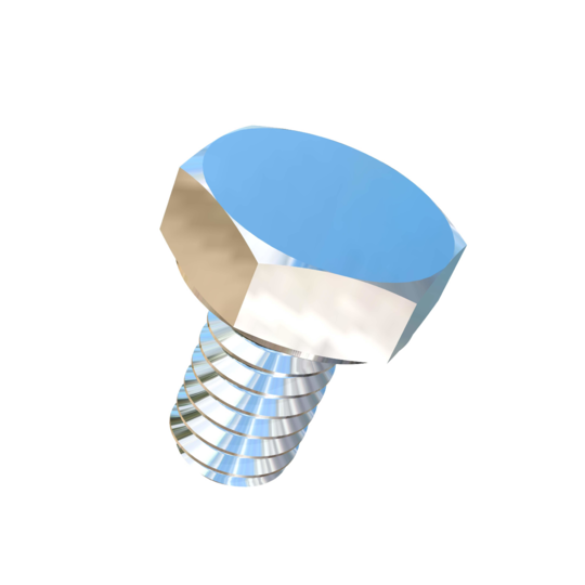 Titanium 1/4-20 X 7/16 inch UNC Allied Titanium Hex Head Bolt (No Dimple)