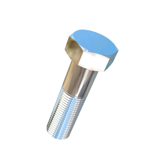 Titanium 2-1/4-4.5 X 8-1/4 inch UNC Allied Titanium Hex Head Bolt (No Dimple)