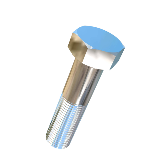 Titanium 2-1/4-4.5 X 9 inch UNC Allied Titanium Hex Head Bolt (No Dimple)