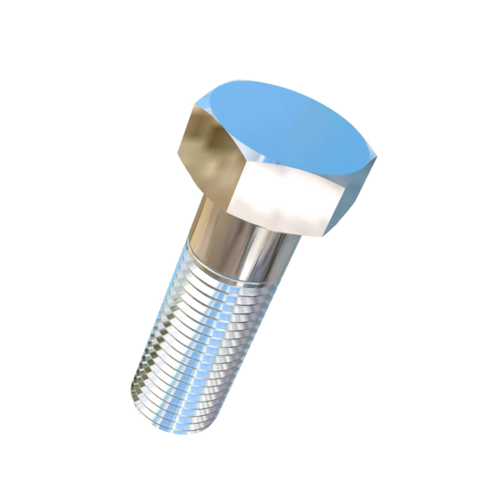 Titanium 2-4.5 X 6 inch UNC Allied Titanium Hex Head Bolt (No Dimple)
