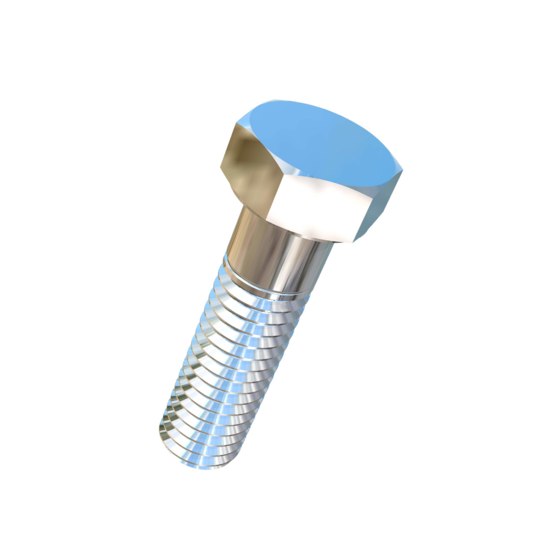 Titanium 3/8-16 X 1-3/8 inch UNC Allied Titanium Hex Head Bolt (No Dimple)