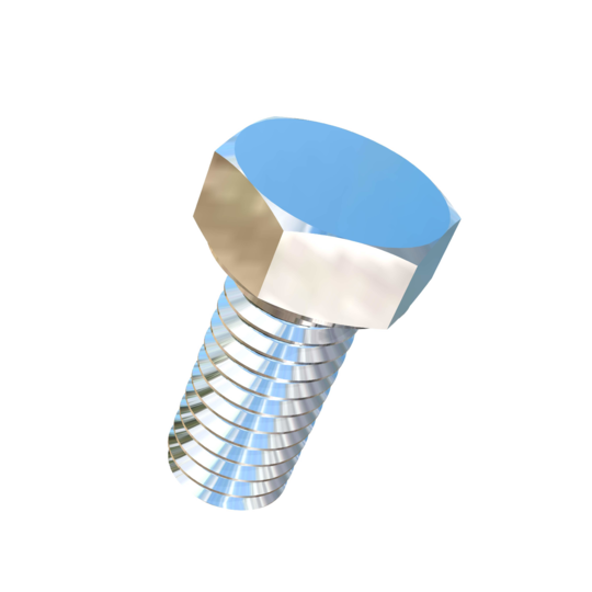 Titanium 3/8-16 X 13/16 inch UNC Allied Titanium Hex Head Bolt (No Dimple)