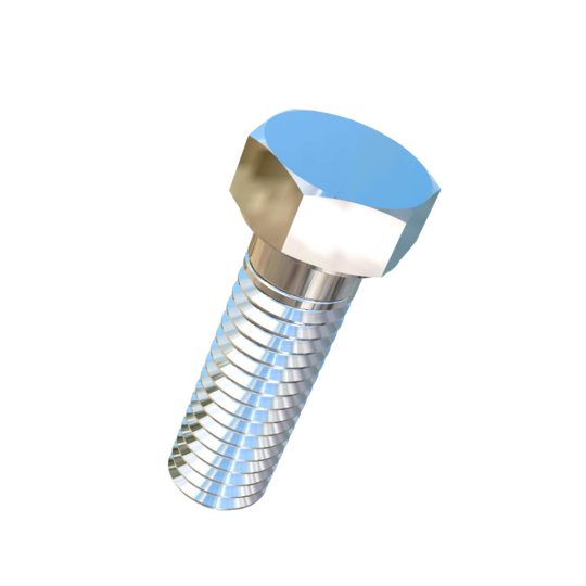 Titanium 7/16-14 X 1-3/8 inch UNC Allied Titanium Hex Head Bolt (No Dimple)