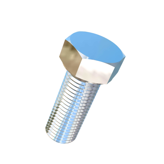 Titanium 7/16-20 X 1-1/8 inch UNF Allied Titanium Hex Head Bolt (No Dimple)