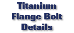 Titanium Flange Bolt Details