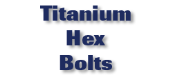 Titanium Hex Bolts