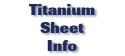 Titanium Sheet Info