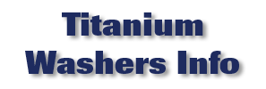 Titanium Washers Info