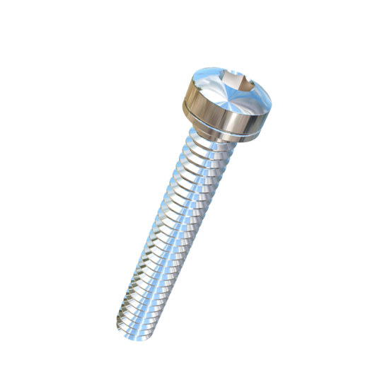 Titanium #10-24 X 1-1/4 UNC Fillister Head, Socket Drive, Allied Titanium Machine Screw