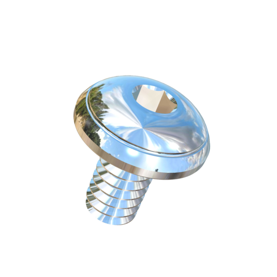Titanium #10-24 X 3/8 UNC Button Head Socket Drive Allied Titanium Binding Screw