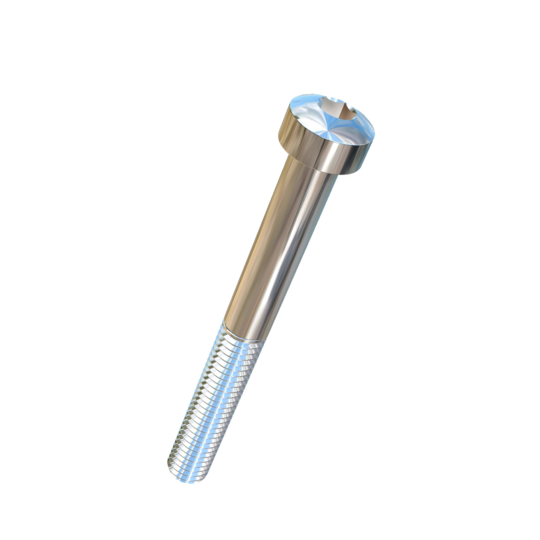 Titanium #10-32 X 1-3/4 UNF Fillister Head, Socket Drive, Allied Titanium Cap Screw