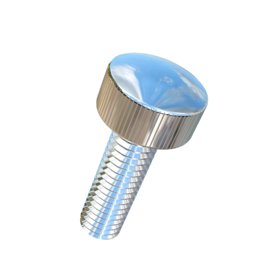 Titanium #10-32 X 5/8 UNF Knurled Allied Titanium Thumb Screw