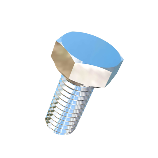 Titanium #10-32 X 7/16 inch UNF Allied Titanium Hex Head Bolt (No Dimple)