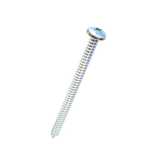 Titanium #12 X 3-1/4 Pan Head, Phillips Drive, Allied Titanium Sheet Metal Screw