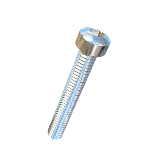 Titanium #12-24 X 1-1/2 UNC Fillister Head, Socket Drive, Allied Titanium Machine Screw