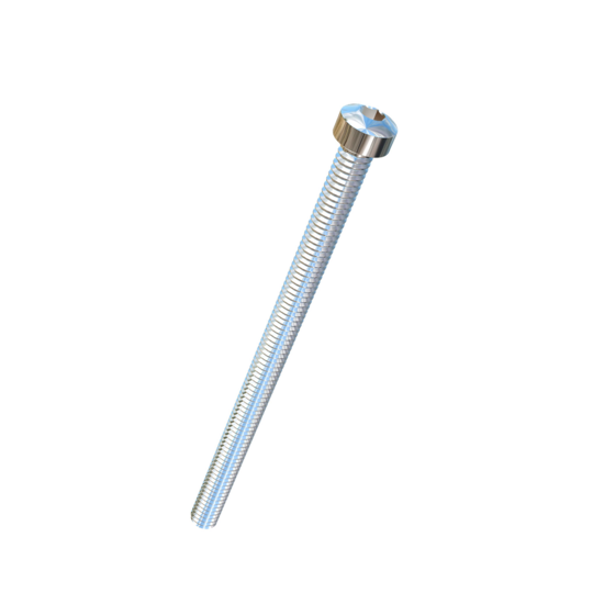 Titanium #12-24 X 3-1/2 UNC Fillister Head, Socket Drive, Allied Titanium Machine Screw