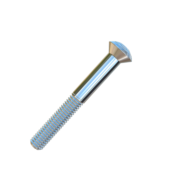 Titanium #12-28 X 1-3/4 UNF Oval Head Socket Drive Allied Titanium Cap Screw with 3A Threads
