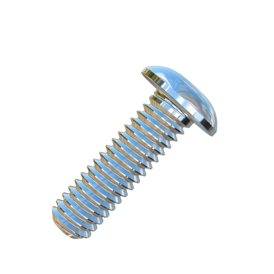 Titanium #4-48 X 3/8 UNF Button Head Socket Drive Allied Titanium Machine Screw with 3A Threads