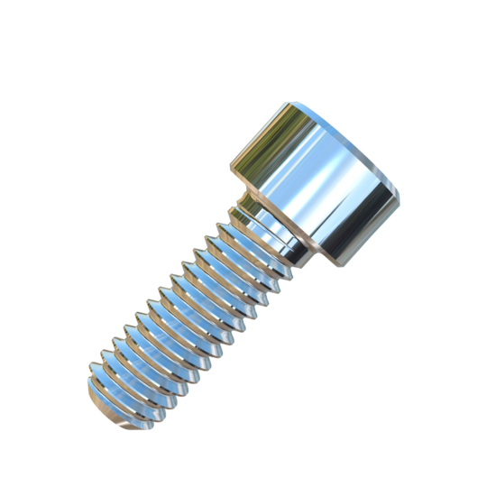 Titanium #4-48 X 5/16 UNF Socket Head Allied Titanium Machine Screw with 3A Threads