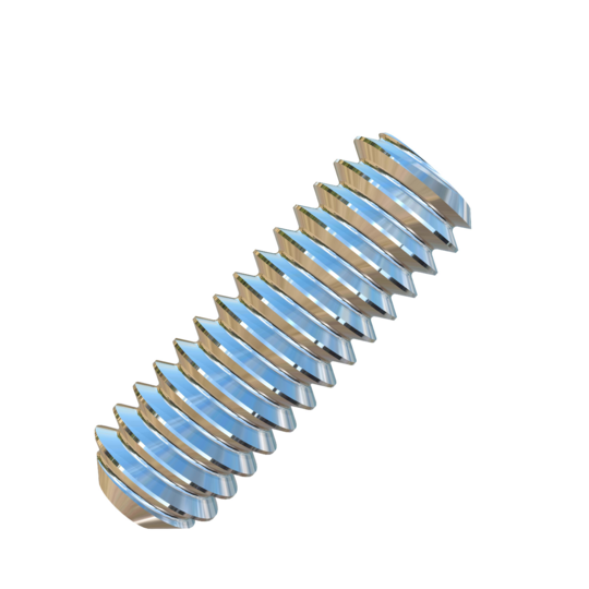 Titanium #5-40 X 3/8 inch UNC Allied Titanium Set Screw, Socket Drive with Cup Point