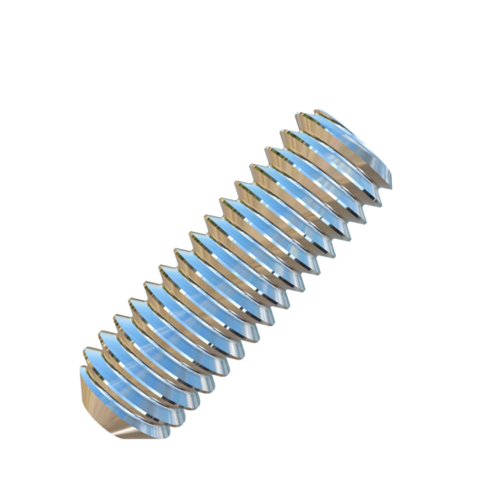 Titanium #5-44 X 3/8 inch UNF Allied Titanium Set Screw, Socket Drive with Flat Point