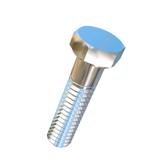 Titanium #8-32 X 11/16 inch UNC Allied Titanium Hex Head Bolt (No Dimple)