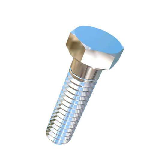 Titanium #8-32 X 5/8 inch UNC Allied Titanium Hex Head Bolt (No Dimple)