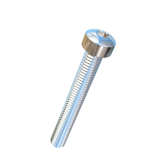 Titanium #8-36 X 1-1/4 UNF Fillister Head, Socket Drive, Allied Titanium Machine Screw