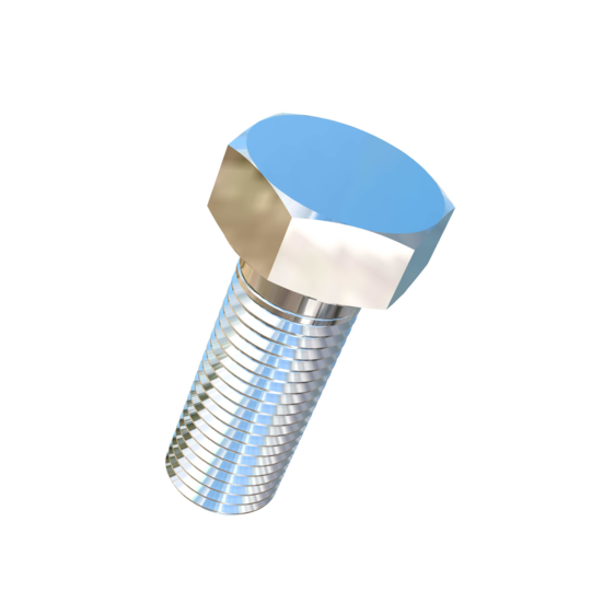 Titanium 1-3/4-5 X 4-1/2 inch UNC Allied Titanium Hex Head Bolt (No Dimple)