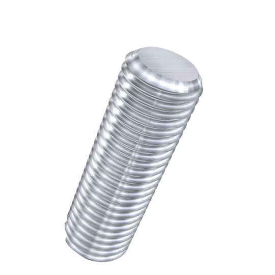 Titanium 1-8 UNC Allied Titanium Threaded Rod, Machined (Cut to size)