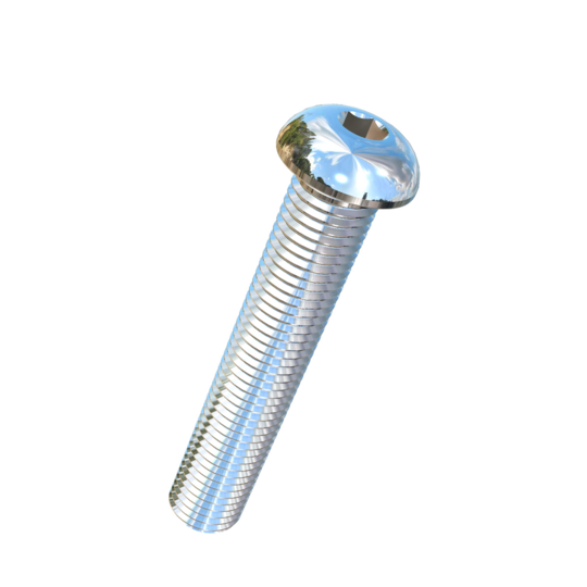 Titanium 1-8 X 5-1/2 UNC Button Head Socket Drive Allied Titanium Machine Screw