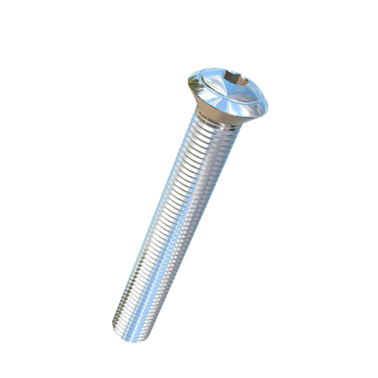 Titanium 1-8 X 7 UNC Oval Head, Socket Drive,  Allied Titanium Machine Screw