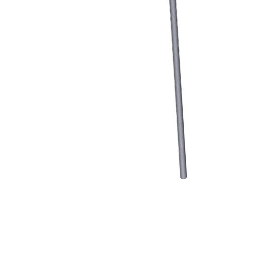 Titanium 1/2-13 X 15-1/2 inch UNC Fully Threaded Allied Titanium Hex Head Bolt (No Dimple)