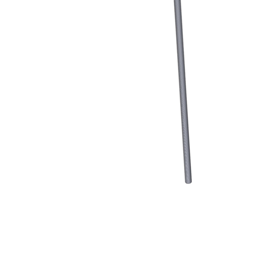 Titanium 1/2-13 X 15-3/4 inch UNC Fully Threaded Allied Titanium Hex Head Bolt (No Dimple)