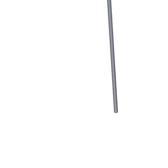 Titanium 1/2-13 X 16-3/4 inch UNC Fully Threaded Allied Titanium Hex Head Bolt (No Dimple)