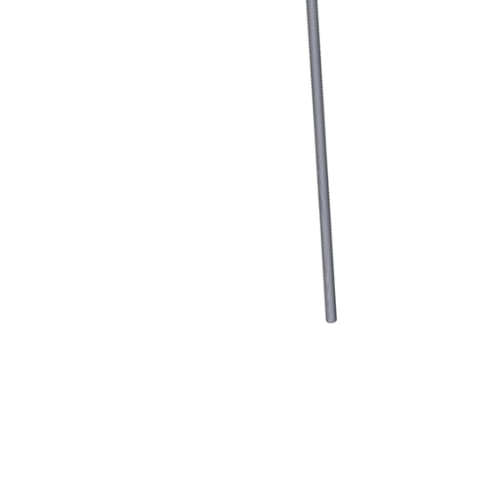 Titanium 1/2-13 X 17 inch UNC Fully Threaded Allied Titanium Hex Head Bolt (No Dimple)