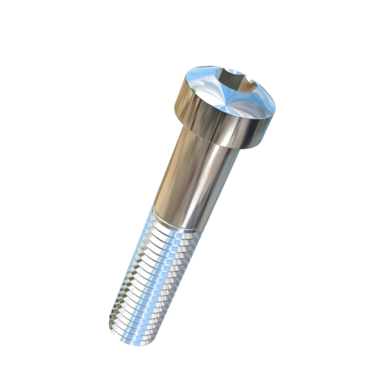 Titanium 1/2-13 X 2-1/2 UNC Fillister Head, Socket Drive,  Allied Titanium Cap Screw