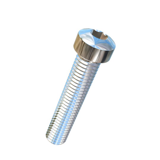 Titanium 1/2-13 X 2-1/2 UNC Fillister Head, Socket Drive,  Allied Titanium Machine Screw