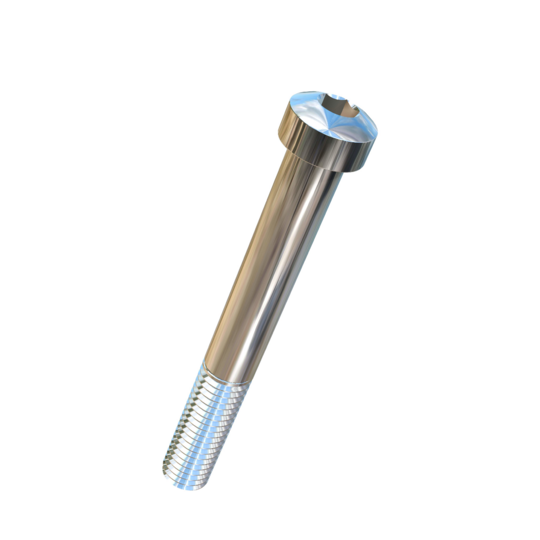 Titanium 1/2-13 X 4 UNC Fillister Head, Socket Drive,  Allied Titanium Cap Screw