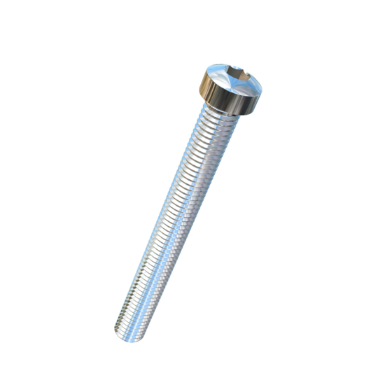 Titanium 1/2-13 X 4-1/2 UNC Fillister Head, Socket Drive,  Allied Titanium Machine Screw