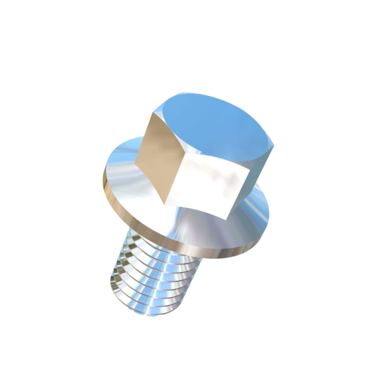 Titanium 1/2-13 X 7/8 UNC Allied Titanium Hex Head Flange Bolt (No Dimple) with Reduced Head