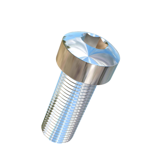 Titanium 1/2-20 X 1-1/4 UNF Fillister Head, Socket Drive,  Allied Titanium Machine Screw